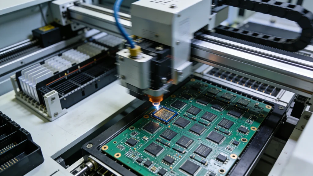 High-precision SMT assembly line for 0201 components